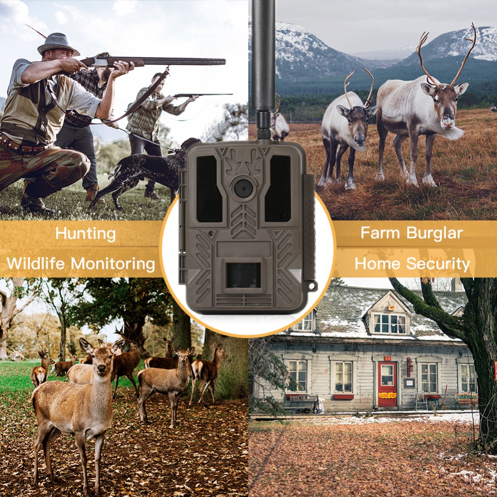 BSTCAM 3G MMS SMTP IP67Impermeabile IR Wirelss Hunting Trail Camera 